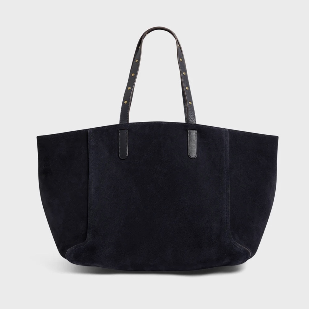h&m suede tote